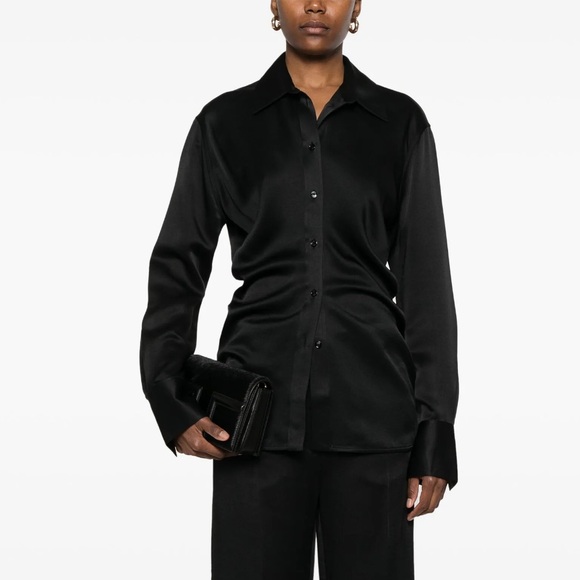 Toteme Tops - Toteme Slouch Waist Shirt